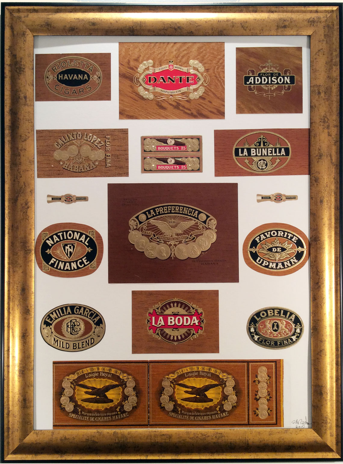 historische Zigarrenmotive